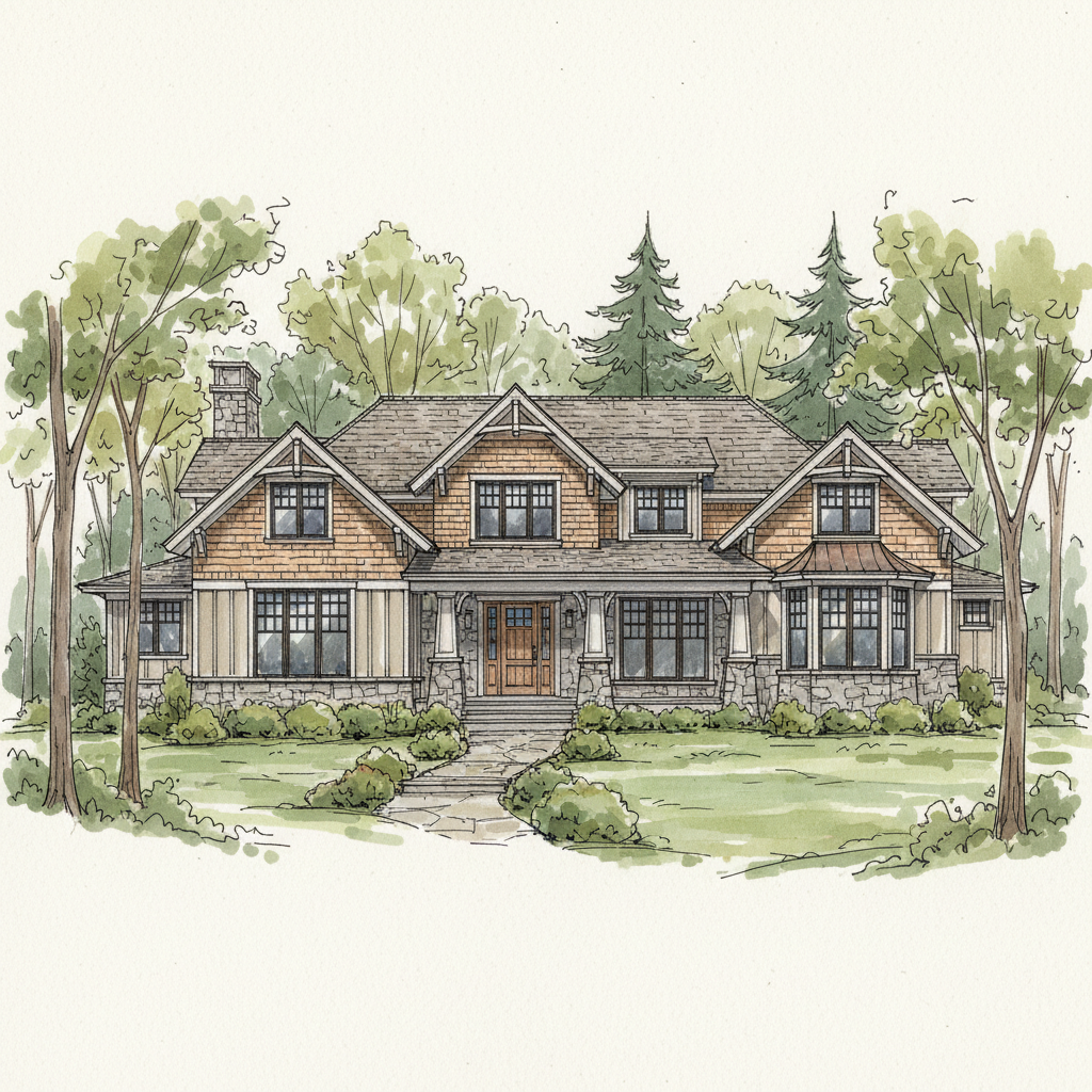 Bespoke Craftsman Woodland Retreat