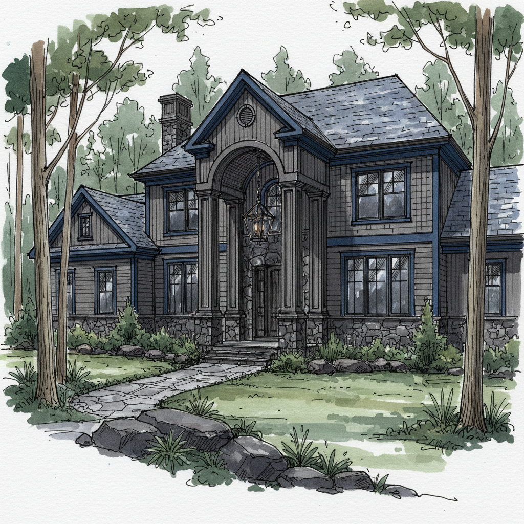 Dark Colonial Grand Entry Retreat